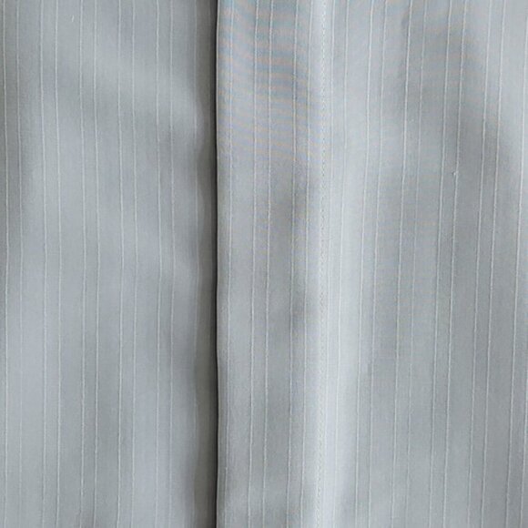 Cassel Mens Big & Tall Gray Long Sleeve Silky Dress Shirt Size 2XL - Picture 8 of 16